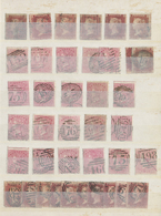 O/*/(*) Britische Kolonien: 1860/1950 (ca.), GB And Colonies, Usd And Mint Accumulation On Stocksheets, Main - Autres & Non Classés