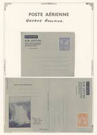 GA Britische Kolonien: 1935/1958 Ca., AIR LETTERS And AIRMAIL STATIONERIES, Comprehensive Collection Wi - Other & Unclassified