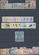 **/*/O British Commonwealth: 1930's-1980's Ca.: Several Stockbooks Containing Mostly Mint Stamps And Comple - Altri & Non Classificati