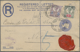 Br/GA British Commonwealth: 1890/1975 About 100 Covers And Cards From GB And Some Commonwealth Like Bermud - Other & Unclassified