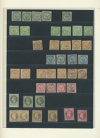 O/*/(*) Französische Kolonien: 1859/1940 (ca.), Mint And Used Collection In Two Lindner Binders, Varied Cond - Andere & Zonder Classificatie