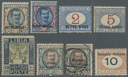 O/* Italienische Kolonien: 1893/1950 (ca.), Italian Area, Mainly Colonies, Mint And Used Assortment In F - General Issues