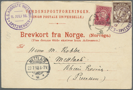 Br/GA/O Schiffspost Deutschland: 1894/1939, Hochinteressante Sammlung Von Ca. 100 Belegen Mit SCHIFFSPOST-ST - Covers & Documents