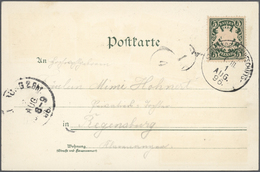 /Br Schiffspost Deutschland: Ab 1896 Partie Schiffahrt Auf Der Elbe, Donau, Rhein, Sowie Viele Starnberg - Brieven En Documenten