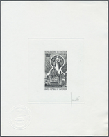 Thematik: Bauwerke-Kirchen / Buildings-churches: 1966/1975. Lot Of 7 Epreuves D'artiste Signée Showi - Churches & Cathedrals