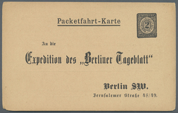 GA Thematik: Druck-Zeitung / Printing-newspaper: DRUCK/ZEITUNGEN: Ab 1890, Sammlung Von 48 Ganzsachen V - Ohne Zuordnung