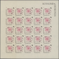 ** Thematik: Flora, Botanik / Flora, Botany, Bloom: 1966, Burundi. Progressive Proofs Set Of Sheets For - Altri & Non Classificati