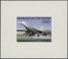 ** Thematik: Flugzeuge, Luftfahrt / Airoplanes, Aviation: 1977/1978, French Africa, U/m Collection Of I - Flugzeuge