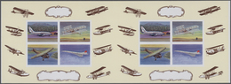 ** Thematik: Flugzeuge, Luftfahrt / Airoplanes, Aviation: 1978, Samoa. Progressive Proofs Set Of Sheets - Flugzeuge