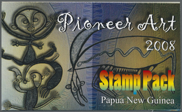 ** Thematik: Malerei, Maler / Painting, Painters: 2008, Papua New Guinea. Lot Of 65 Stamp Packs PIONEER - Otros & Sin Clasificación