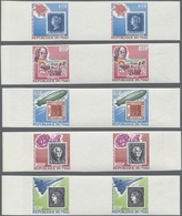 **/* Thematik: Marke Auf Marke / Stamp On Stamp: 1960/2000 (approx), Various Countries. Accumulation Of 1 - Postzegels Op Postzegels