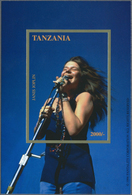 ** Thematik: Musik / Music: 1996, TANZANIA: Janis Joplin Miniature Sheets In A Lot With 35 Miniature Sh - Musique