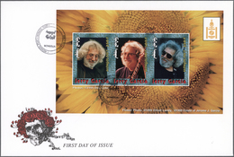 Thematik: Musik / Music: 2000, MONGOLIA: Jerry Garcia (rock Music) Lot With 17 Special Imperforate M - Musica