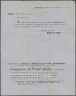 Br/GA Thematik: Nahrung / Food: 1868/1982, Europa/Übersee, Sammlung Von 67 Nur Versch. Belegen Mit Briefen - Alimentazione