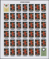 ** Thematik: Napoleon: 1969, Rwanda. Progressive Proofs Set Of Sheets For The Issue NAPOLEON - 200th BI - Napoléon