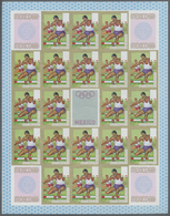 ** Thematik: Olympische Spiele / Olympic Games: 1968, Burundi. Progressive Proofs Set Of Sheets For The - Autres & Non Classés