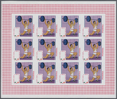 ** Thematik: Olympische Spiele / Olympic Games: 1968, Fujeira. Progressive Proofs Set Of Sheets For The - Autres & Non Classés