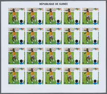 ** Thematik: Olympische Spiele / Olympic Games: 1972, Guinea. Progressive Proofs Set Of Sheets For The - Other & Unclassified