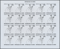 ** Thematik: Olympische Spiele / Olympic Games: 1976, Guinea. Progressive Proofs Set Of Sheets For The - Other & Unclassified