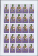 ** Thematik: Olympische Spiele / Olympic Games: 1988, Morocco. Progressive Proofs Set Of Sheets For The - Other & Unclassified