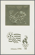 ** Thematik: Olympische Spiele / Olympic Games: 1993, Guyana. Complete Set Of 6 Time 50 Souvenir Sheets - Other & Unclassified