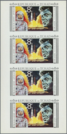 (*) Thematik: Raumfahrt / Astronautics: 1971, TCHAD: Apollo Programm 8fr. With Astronaut And Kennedy Min - Autres & Non Classés