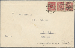 Br Thematik: Religion / Religion: 1924/1932, Ten Letters, All Addressed Ti Pope Pius XI In Rome. Some R - Altri & Non Classificati