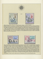 **/Br Thematik: Schiffe / Ships: 1955/1982, U/m Thematic Collection With Stamps And Souvenir Sheets (plus - Barche