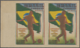 (*) Thematik: Sport-Fußball / Sport-soccer, Football: 1950, Brazil, 5.80cr. World Championship, Speciali - Other & Unclassified