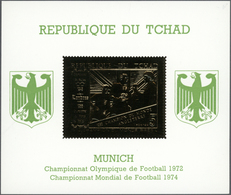 ** Thematik: Sport-Fußball / Sport-soccer, Football: 1971, Tchad, Olympic Football Competition/World Ch - Sonstige & Ohne Zuordnung