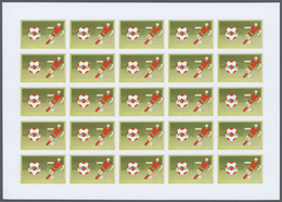 ** Thematik: Sport-Fußball / Sport-soccer, Football: 1986, Morocco. Progressive Proofs Set Of Sheets Fo - Andere & Zonder Classificatie