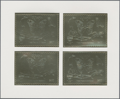 ** Thematik: Tiere, Fauna / Animals, Fauna: 1992, Guyana. Lot Containing 35 GOLD Miniature Sheets Of 4 - Other & Unclassified