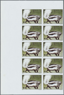 **/Br Thematik: Tiere-Säugetiere / Animals-mammals: 1970/2000 (ca.), Assortment Of 65 Positions Incl. Spec - Altri & Non Classificati