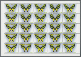 ** Thematik: Tiere-Schmetterlinge / Animals-butterflies: 2006, Papua New Guinea. Lot Of 5,000 Stamps "3 - Farfalle