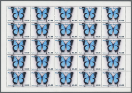 ** Thematik: Tiere-Schmetterlinge / Animals-butterflies: 2006, Papua New Guinea. Lot Of 5,000 Stamps "5 - Butterflies