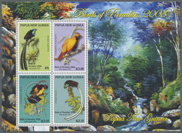 ** Thematik: Tiere-Vögel / Animals-birds: 2008, Papua New Guinea. Lot Of 500 Souvenir Sheets BIRDS OF P - Altri & Non Classificati