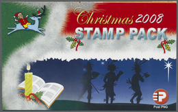 ** Thematik: Weihnachten / Christmas: 2008, Papua New Guinea. Lot With 100 Stamp Packs Each Containing - Kerstmis