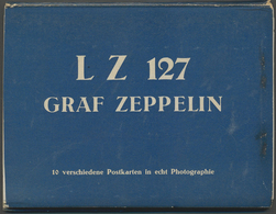 Br Thematik: Zeppelin / Zeppelin: 1930 (ca), German Empire. Fanfolded Picture Postcards Book Containing - Zeppelin