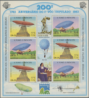 ** Thematik: Zeppelin / Zeppelin: 1983, SAO TOME E PRINCIPE: International Stamp Exhibition BRASILIANA' - Zeppeline