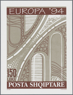 ** Albanien: 1994, Europa, Block Michel No. 101, 1000 Copies In Two Unopend Original Packings. Michel 5 - Albanie