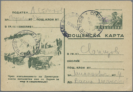 Br/GA Bulgarien: 1890/1955, Posten Mit 47 Belegen, Dabei R-Briefe, Luftpost, Viele Ganzsachen - Lettres & Documents