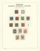 O Dänemark: 1851/2000, Collection In A Schaubek Binder Incl. Many Good Issues, Only A Few Are Missing, - Briefe U. Dokumente