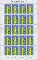 ** Dänemark - Färöer: 2000, 88000 Copies Of This Issue In Sheets Of 20 Stamps Each. Michel 220000,- €. - Faeroër