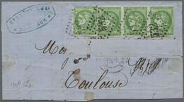 Br Frankreich: 1749/1937, Lot Of Eight Entires/fragments, Varied Condition, E.g. 1806 Letter "BUREAU FR - Oblitérés