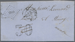 Br Frankreich: 1811/1871, Lot Of 30 Stampless Covers From Some Pre-philately, Showing A Lovely Selectio - Used Stamps