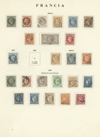 O/* Frankreich: 1849-1967 Mint And Used Collection From First Issues - Have A Look. - Oblitérés