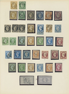 */**/O Frankreich: 1849/1960, A Superb Mint Collection, The First Issue Mainly Used Incl. MiNr. 7 (1 Fr. Ca - Gebruikt