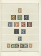 **/*/(*) Frankreich: 1849-1940: Umfangreiche, Anfangs Meist Ungebrauchte, Später Dann Postfrische Sammlung Im - Used Stamps