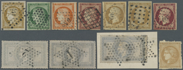 O/*/**/Brfst/(*) Frankreich: 1849/1900, Used And Mint Collection/accumulation Of Apprx. 360 Classic And Semi-classic - Oblitérés