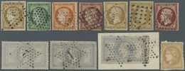 O/*/**/Brfst/(*) Frankreich: 1849/1900, Used And Mint Collection/accumulation Of Apprx. 360 Classic And Semi-classic - Used Stamps